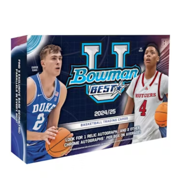 2024/25 Bowman University Best Basketball Breaker’s Delight Box