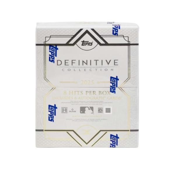 2025 Topps Defiitive Baseball Hobby 2 Box Case